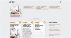 Desktop Screenshot of blogas.olele.lt
